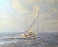 Painting by Mathias Alten