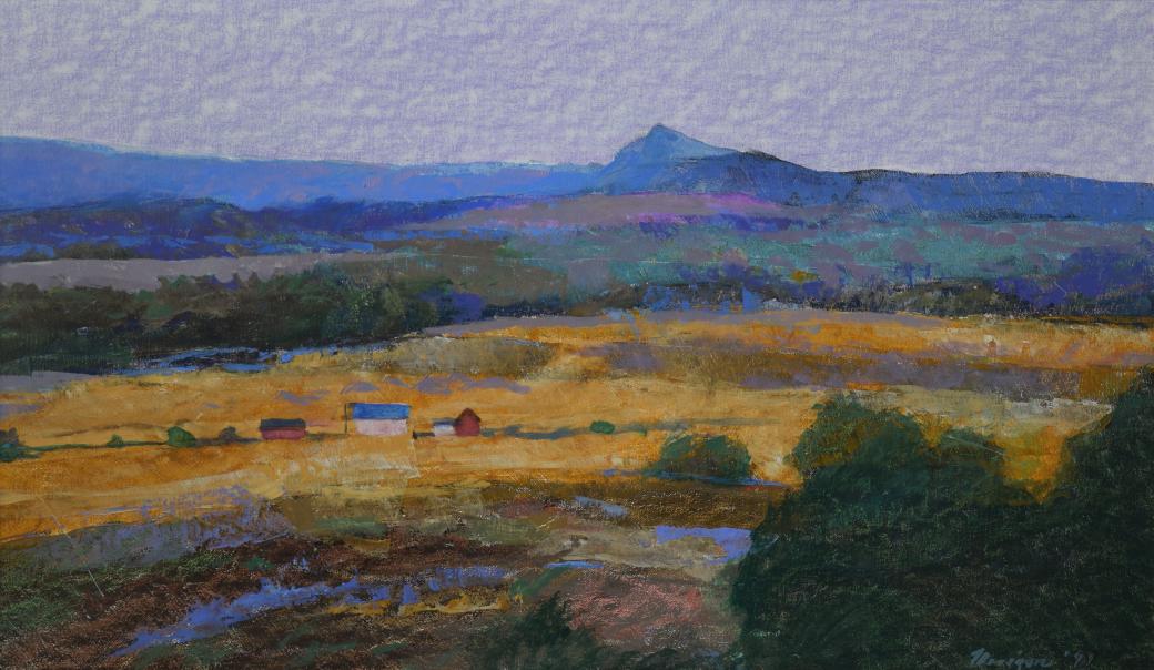 Mountainous landscape.