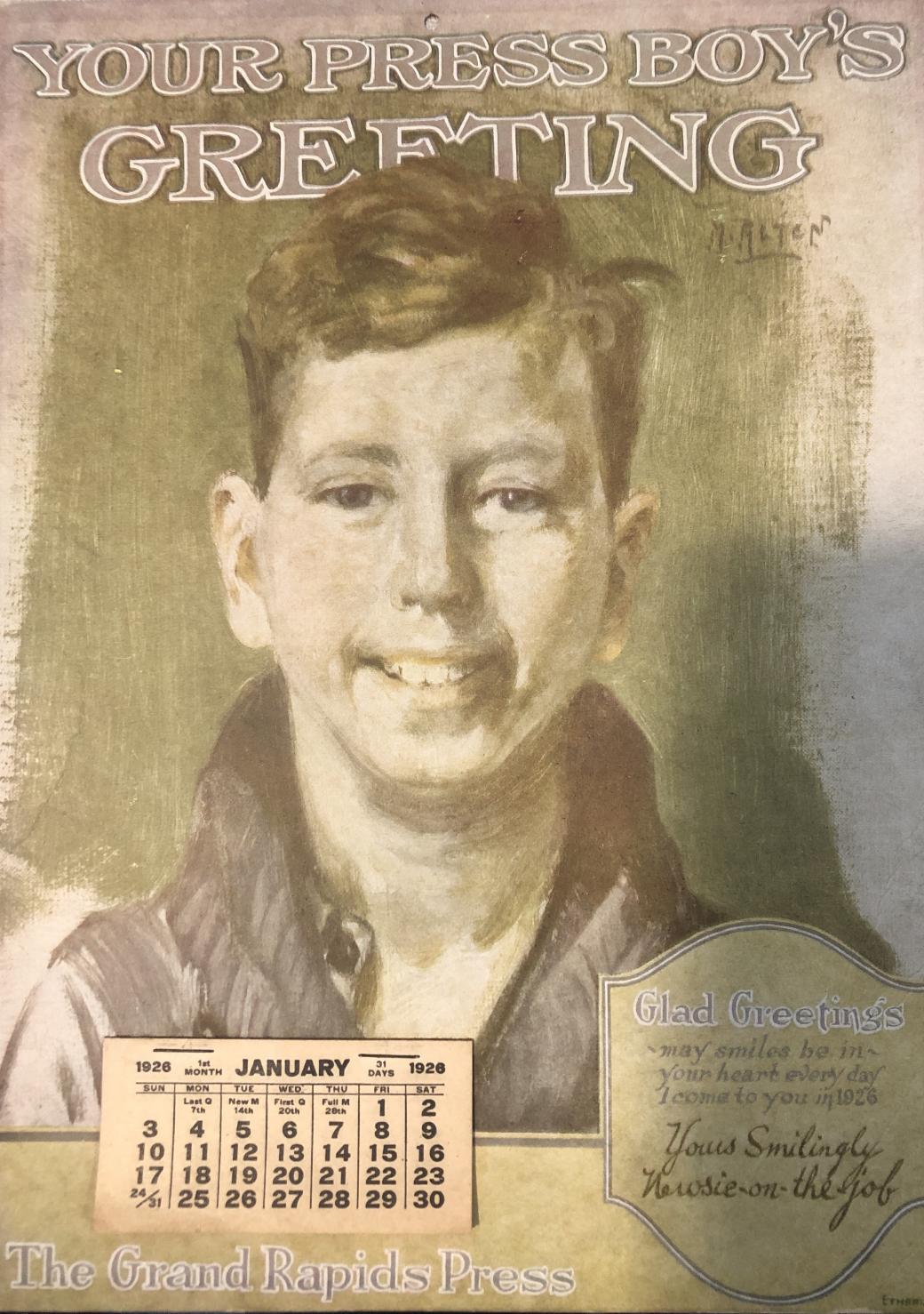 Painting by Mathias Alten