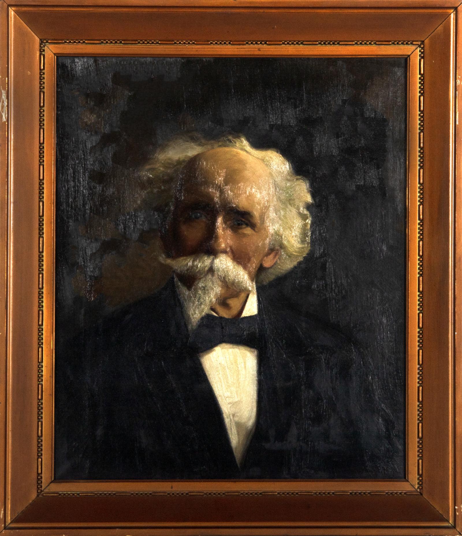 A painted portrait of Joseph G.