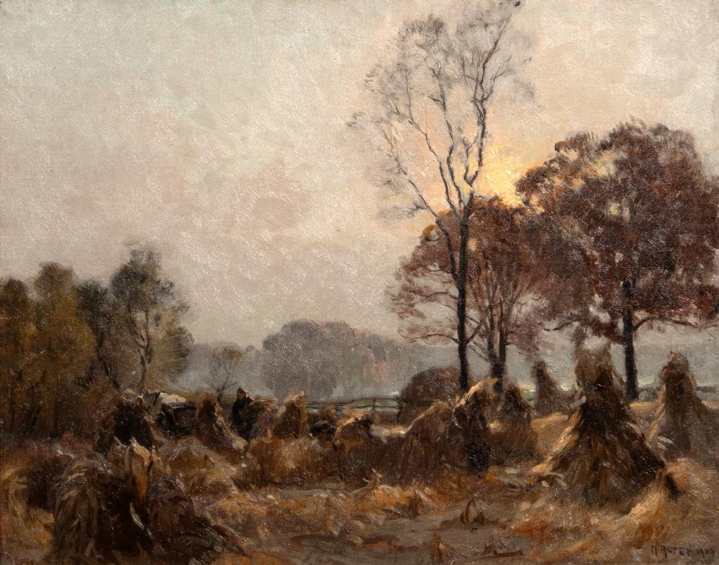 Painting by Mathias Alten