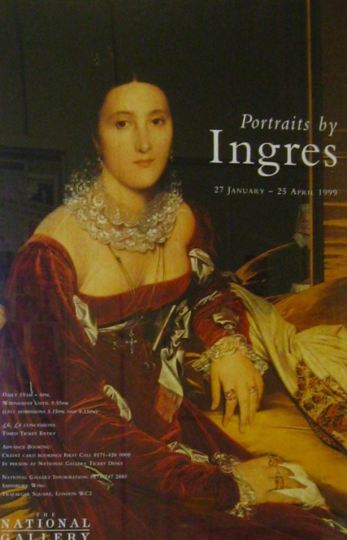 'Portraits by Ingres at the National Gallery, London' by Jean-Auguste-Dominique Ingres 