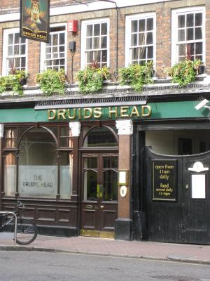 The Druid's Head Pub, Kingston, England