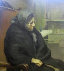 Portrait of a Homeless Women 