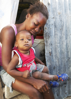 Melise et Louis, Port-au-Prince, Haiti