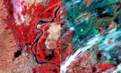 Heavy Rains over the Upper Mekong River in Laos and Thailand 