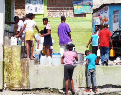 Dirty Water for the Day, Port-au-Prince, Haiti