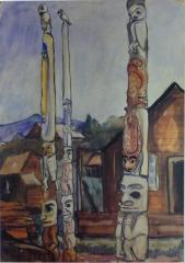 “Kitseyucla“ by Emily Carr 