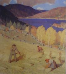 “Harevesting“ by Clarence Gagnon