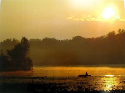 Dawn on Reed's Lake