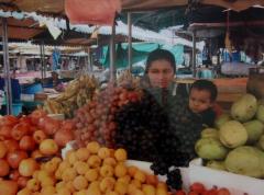 Mother and Child at the Market