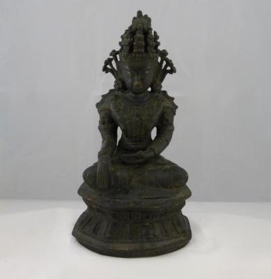 Bodhisattva Seated in Bhumishparsha Mudra, Southeast Asia