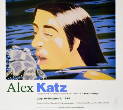 “Swimmer #3, 1973” By Alex Katz 