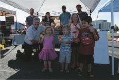 President Haas at the Farmer’s Market