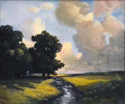 Landscape with Stream