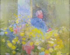 Man in Garden