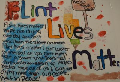 Young Flint Speaks: Flint Lives Matter