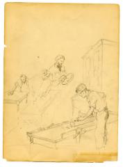 Sketches of  Furniture Workers