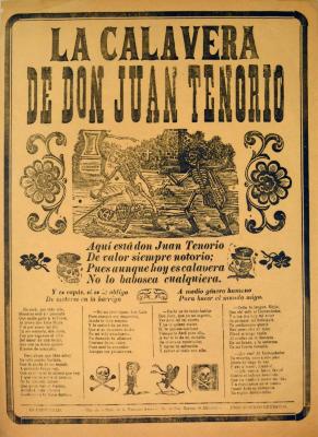 La Calavera de Don Juan Tenorio (The Skull of Don Juan Tenorio)