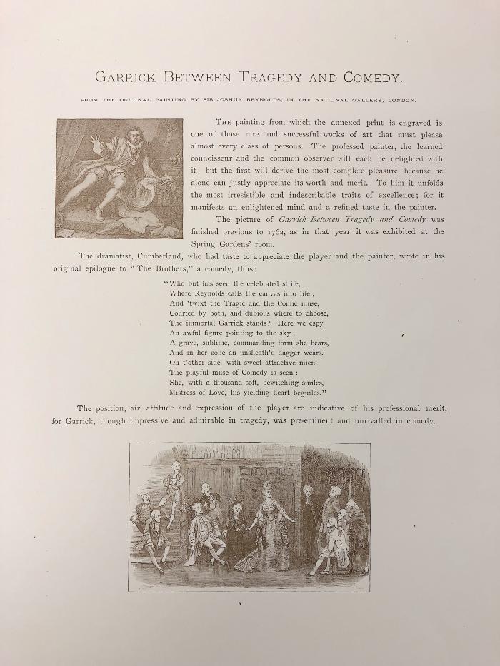 Garrick Between Tragedy and Comedy