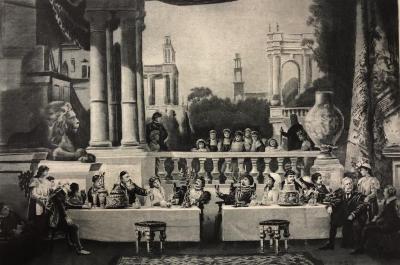 Banquet Scene in "The Taming of the Shrew" (Act V, Scene II)