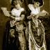 Ada Rehan and Miss Dreher as Mrs. Ford and Mistress Page, "The Merry Wives of Windsor" (Act II, Scene I Before Page's House)