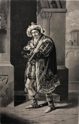 Edmund Kean as Richard III (Act IV, Scene IV)