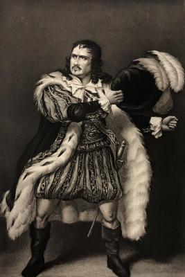 Junius Brutus Booth as Richard III (Act IV, Scene III)