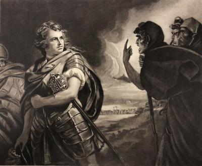 John Henderson as Macbeth (Act IV, Scene 1)