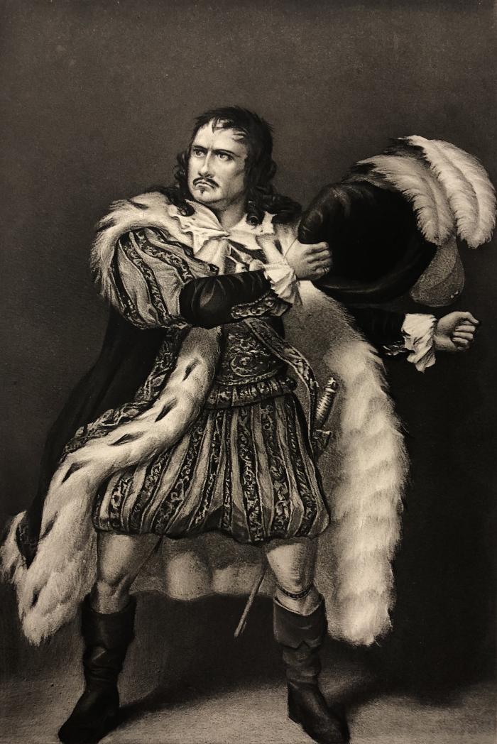 Junius Brutus Booth as Richard III (Act IV, Scene III)