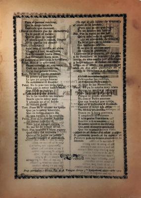 Loa Dicha por un Petatero y una Tortillera, en Honordel Senor de las Maravillas
(A Praise Dialogue Spoken by a Vender of Mats and a Tortilla-Maker, in Honor of the Lord of the Marvelous)
