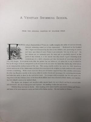 A Venetian Swimming School