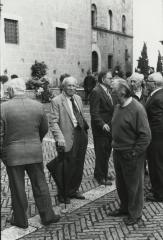 Man with Umbrella, Piazza della Republica, Orvieto, Umbria