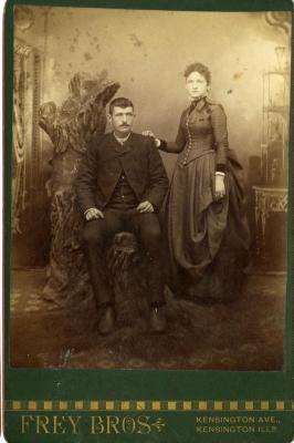 Untitled (Husband and Wife with Interior Tree)