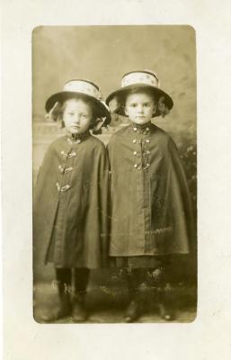 Untitled (Young Girls in Matching Capes)