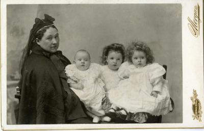 Untitled (Woman with Three Young Children)