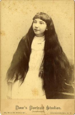 Untitled (Young Woman with Long Hair)