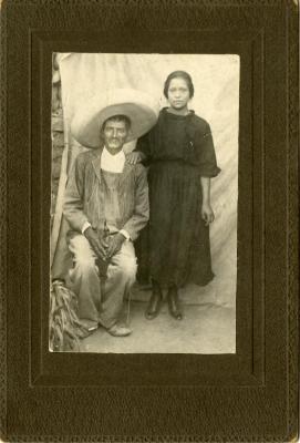 Untitled (Portrait of Unknown Couple)