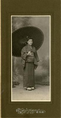 Untitled (Woman Dressed in Japanese Clothing)