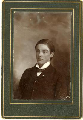 Untitled (Young Man with High Collar)