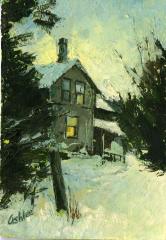 Untitled (House with Snow)