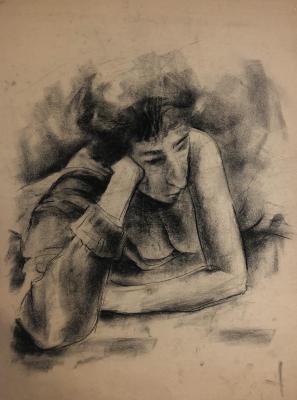 Untitled (Woman Resting)