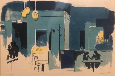 Untitled (Blue Interior)