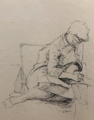 Untitled (Woman Reading)