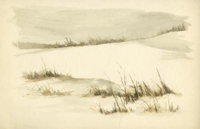 Untitled (Snowy Field)