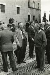 Man with Umbrella, Piazza della Republica, Orvieto, Umbria