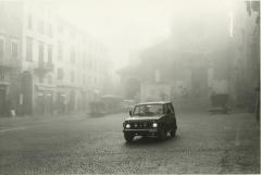 Morning Fog, Piazza Republica, Orvieto, Umbria