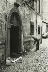 Street Cleaner, Orvieto, Umbria