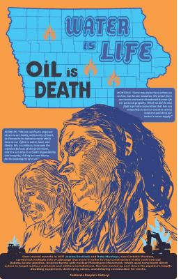 Envisioning Freedom: "Water is Life, Oil is Death"