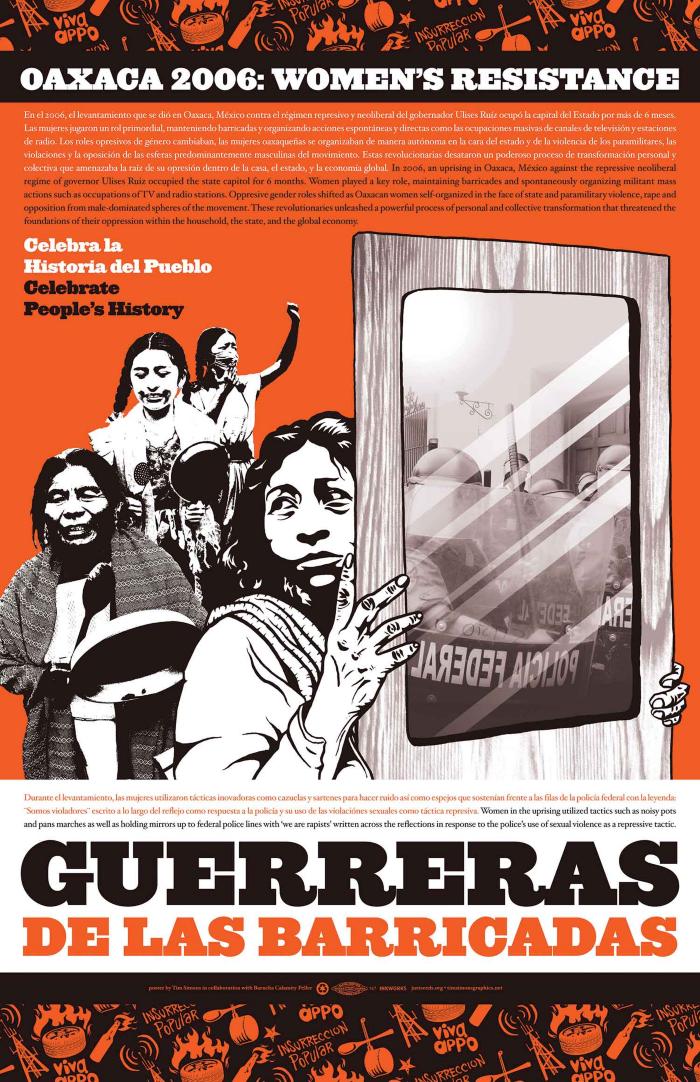 Celebrate People's History: Guerreras de Las Barricadas (Oaxaca Women's Resistance)